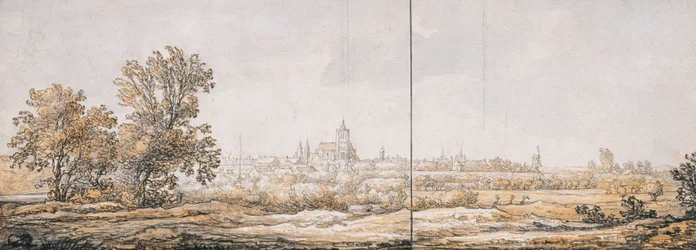 Ansicht von Arnheim von Süden